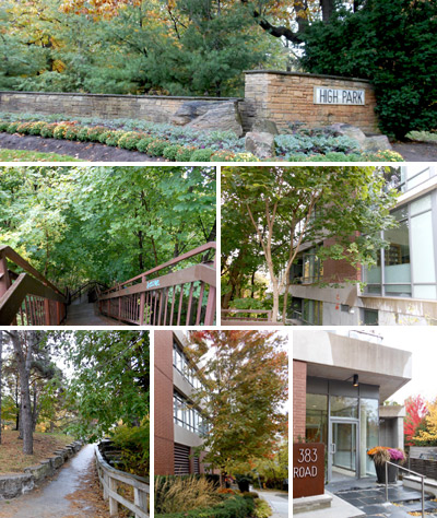 383 Ellis Park Road is built into the wilderness of High Park: next to nature, yet steps to city life