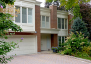 Modern two storey luxury home on a ravine lot