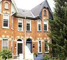 Roncesvalles Village Victorian home